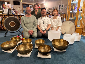 Tibetan Singing Bowl Sound Bath in Store - August 21, Friday 2026 7-8 pm