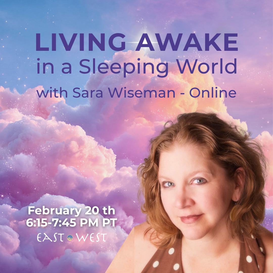 Living Awake in a Sleeping World - with Sara Wiseman - Online - Saturday, February 20th, 2027 - 6:15-7:45 PM PT