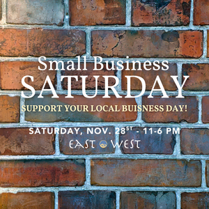 Small Business Saturday - Saturday, November 28th 2026 - 11-6 pm - In Store